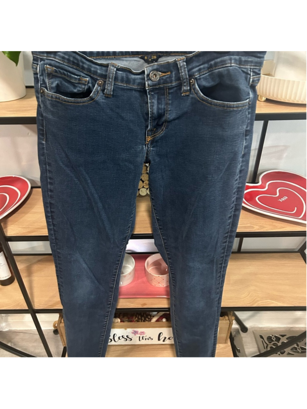 Lucky Brand Dark Blue Denim Jeans